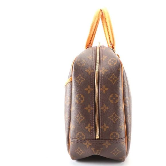 Louis Vuitton Deauville Travel Bag in Monogram Canvas and Vachetta Leather - Picture 4 of 13